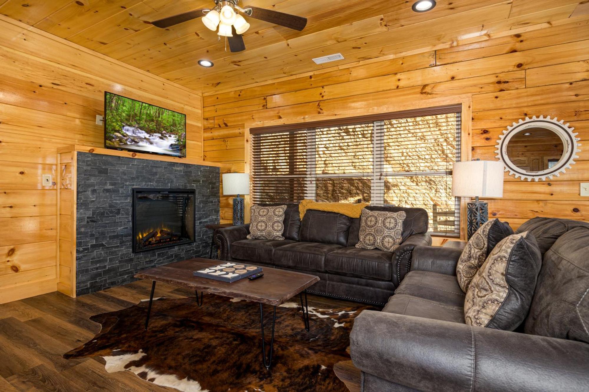 5Bd5B Escape Cabin With 2 Hottubs, Thtr &Game Rm,1Mi To The Parkway! 4Mi To Dollywood - Spring Deal Пиджен-Фордж Экстерьер фото